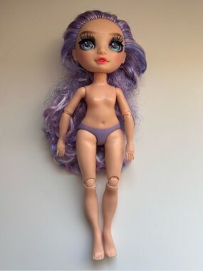 Rainbow high “Violet Willow” doll NO CLOTHES
